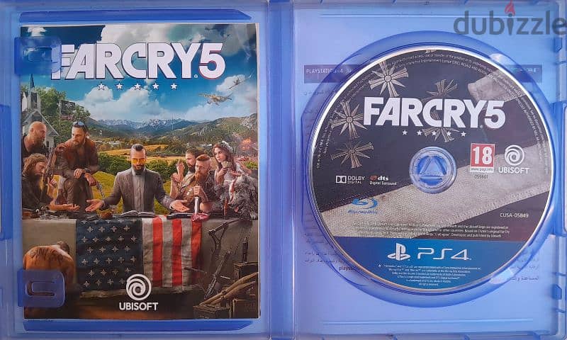 FAR CRY5  ( PS4 )  اسطوانات بلاي ستيشن 3