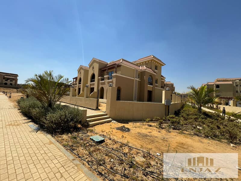 villa for sale in maadie view, townhouse corner, immediate delivery, central park view, 350 sq 2