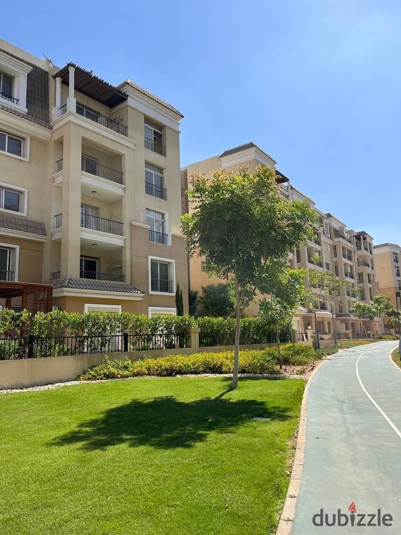 Apartment for Sale - 131 sqm with 174 sqm Garden in Sarai Compound 5