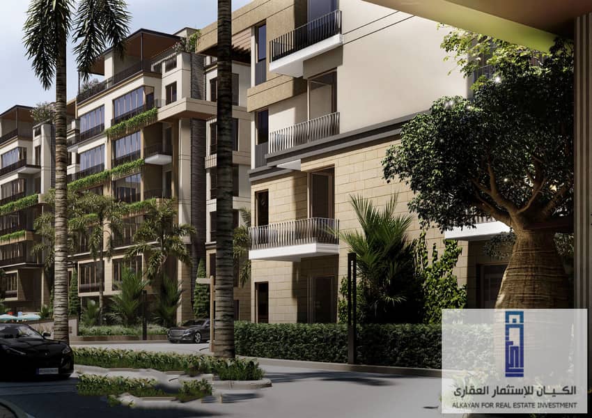 Own a luxurious penthouse with an area of ​​175 m + 106 m roof in October Gardens with 0% down payment and installments up to 10 years - River Residen 2