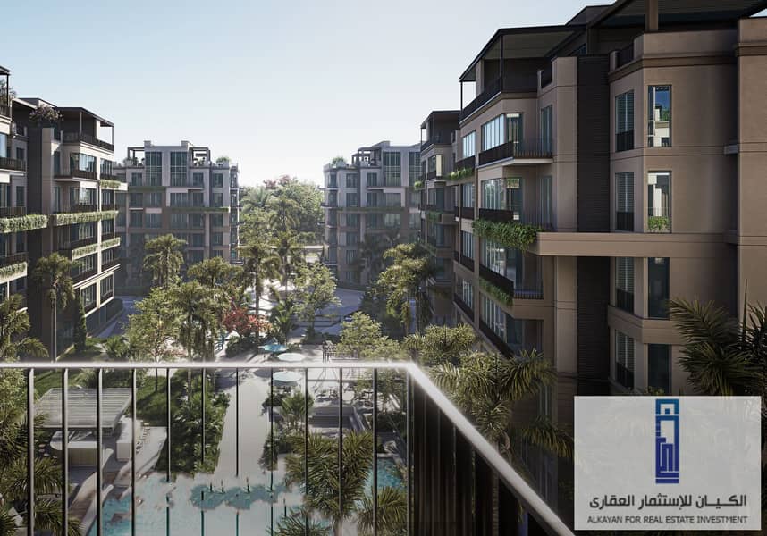 Own a luxurious penthouse with an area of ​​175 m + 106 m roof in October Gardens with 0% down payment and installments up to 10 years - River Residen 3