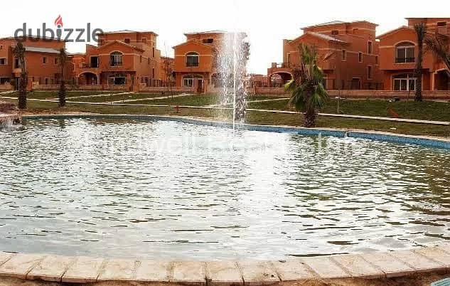 تاون هاوس كورنر للبيع فى كمبوند ديار بارك بالقاهره الجديده لوكيشن مميز جدا  New Cairo / Dyar Compound 4