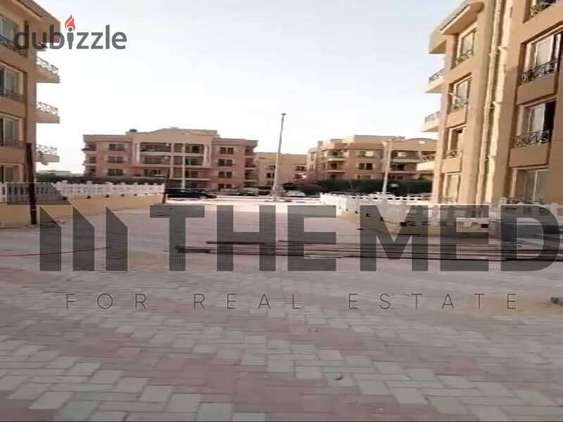 Ground floor apartment 163m + garden 130m in Al Khamail, read to move, semi-finished, for sale apartment in Al Khamail Compound, October, Sheikh Zayed 5