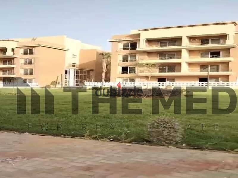 Ground floor apartment 163m + garden 130m in Al Khamail, read to move, semi-finished, for sale apartment in Al Khamail Compound, October, Sheikh Zayed 7