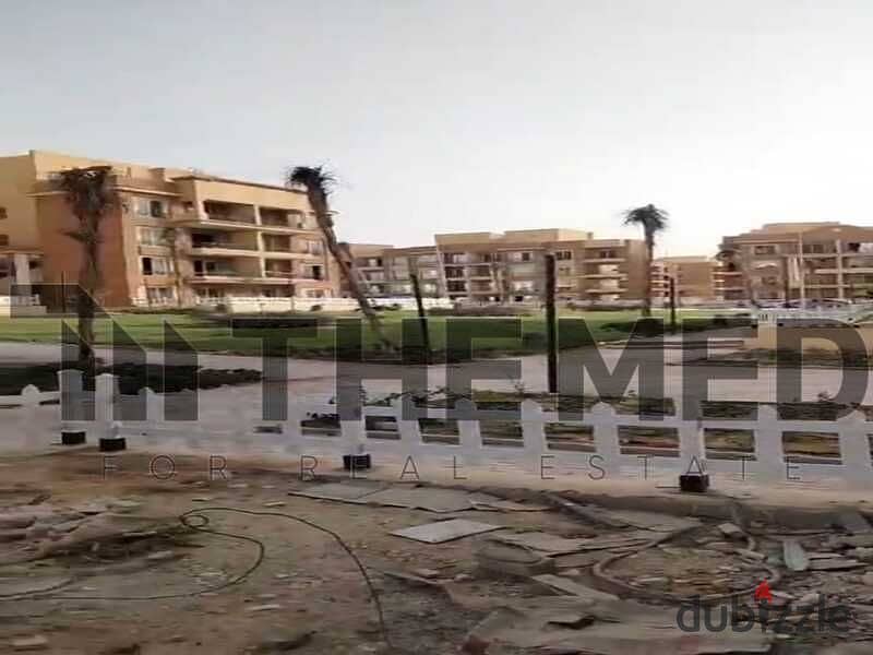 Ground floor apartment 163m + garden 130m in Al Khamail, read to move, semi-finished, for sale apartment in Al Khamail Compound, October, Sheikh Zayed 9