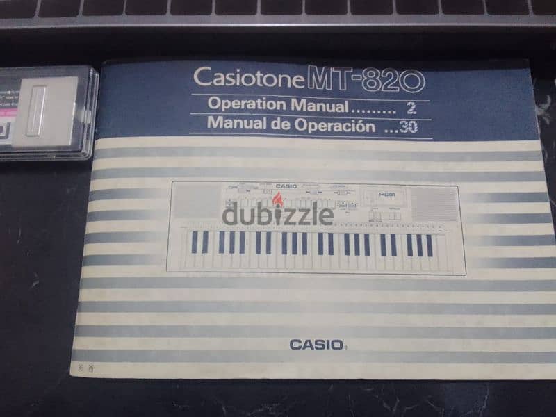 اورج كاسيو ياباني Casiotone MT-820 1