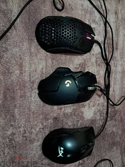 للبيع ماوسات Logitech و hyperx