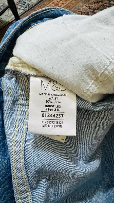 Original Marks and Spencer (M&S) Blue Jeans. 2