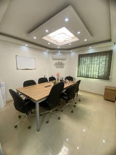 office for rent (finished/modifications/furnishings/security system)