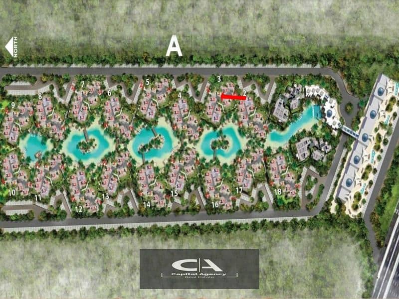 Own a chalet with a 10% down payment, with a lagoon view and landscape in Sidi Abdel Rahman - Shamasy and equal installments | Shamasy 4