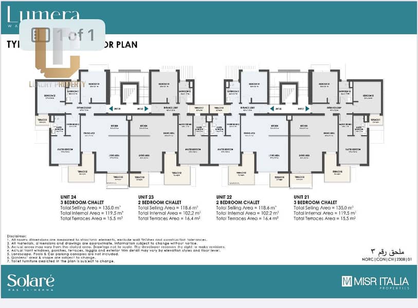 Cahlet for Sale Fully Finished Pool View Installments Resale Solarie Misr Italia North Coast 2