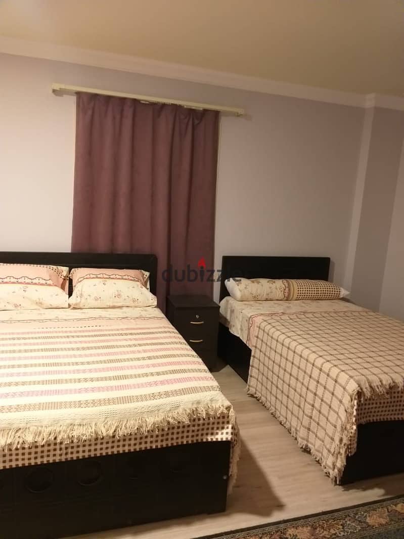 Furnished apartment for rent next to Point Ninety Mall and the American University, modern furniture and fully air conditioned 1