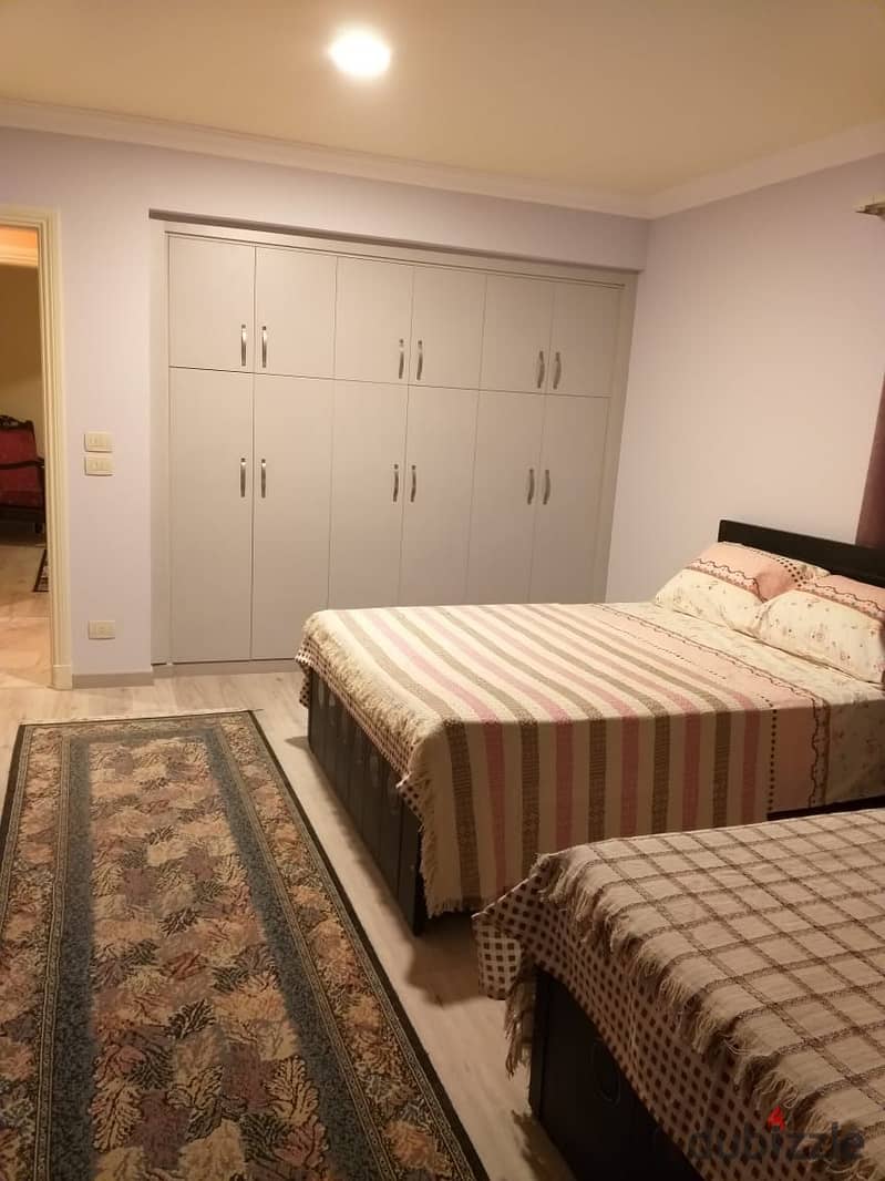 Furnished apartment for rent next to Point Ninety Mall and the American University, modern furniture and fully air conditioned 10