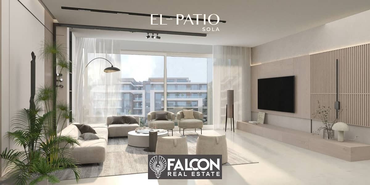 Without a down payment and at the first offer price in the new La Vista project Patio Sola, I own an apartment of 150 meters on Suez Direct Road. . . . . . 2