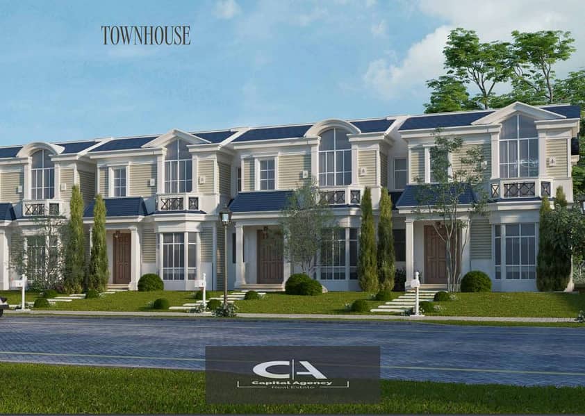 Garden villa for sale in the first phase of the new Mountain View project - Kingsway | With a 5% down payment and equal installments Kingsway 1