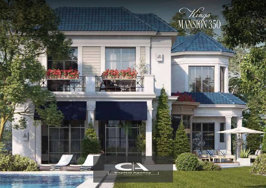 Garden villa for sale in the first phase of the new Mountain View project - Kingsway | With a 5% down payment and equal installments Kingsway 10