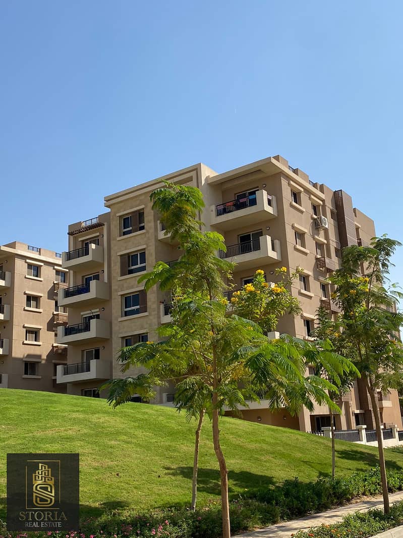 Apartment for sale directly in front of the airport on Suez Road, with a down payment of 1,200,000 and installments over 8 years without any interest. 0