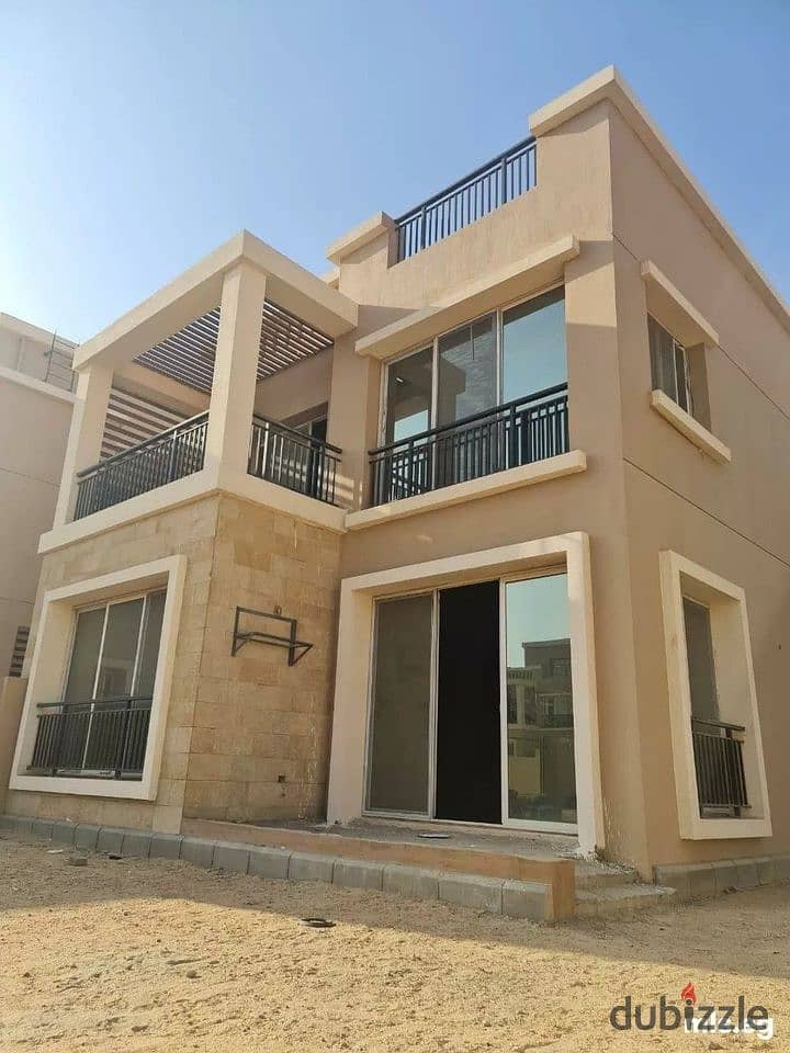 Villa in Butterfly Mostakbal City in front of Madinaty and next to Bloomfields New Cairo installments over 8 years 1