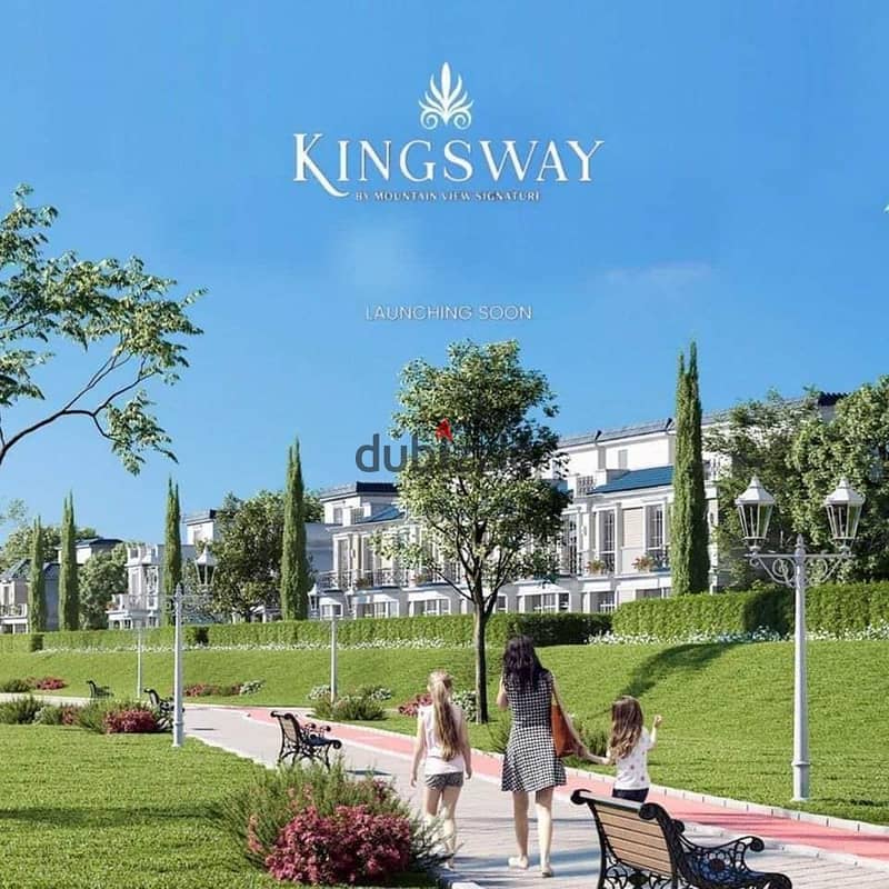 Townhouse for sale in Kingsway from Mountain View at the entrance to Zayed 4 and near iCity October and Mall of Arabia 5