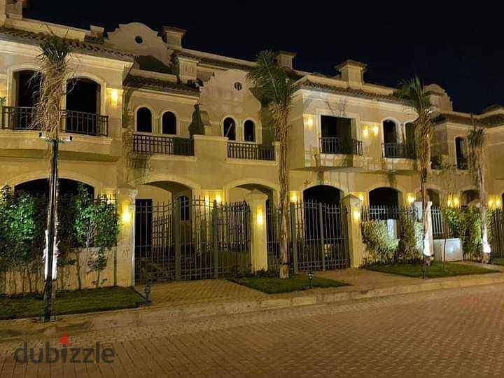 Townhouse for sale with immediate delivery in La Vista Patio 5 Al-Shorouk Prime Location 1