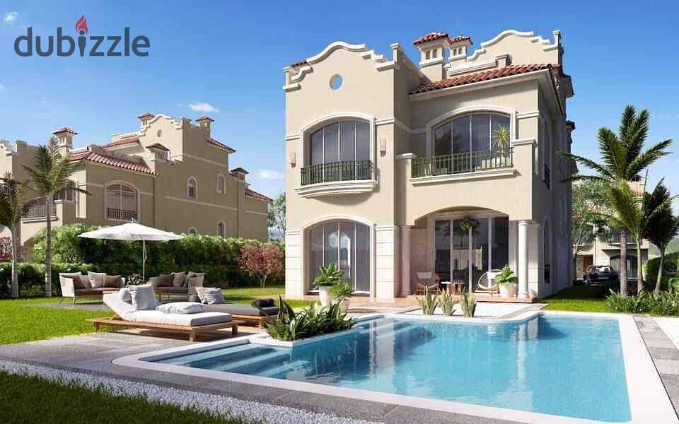 Townhouse for sale with immediate delivery in La Vista Patio 5 Al-Shorouk Prime Location 3