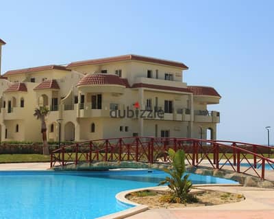 "Chalet 105 sqm, ground floor, garden, luxury finishing - sea view"