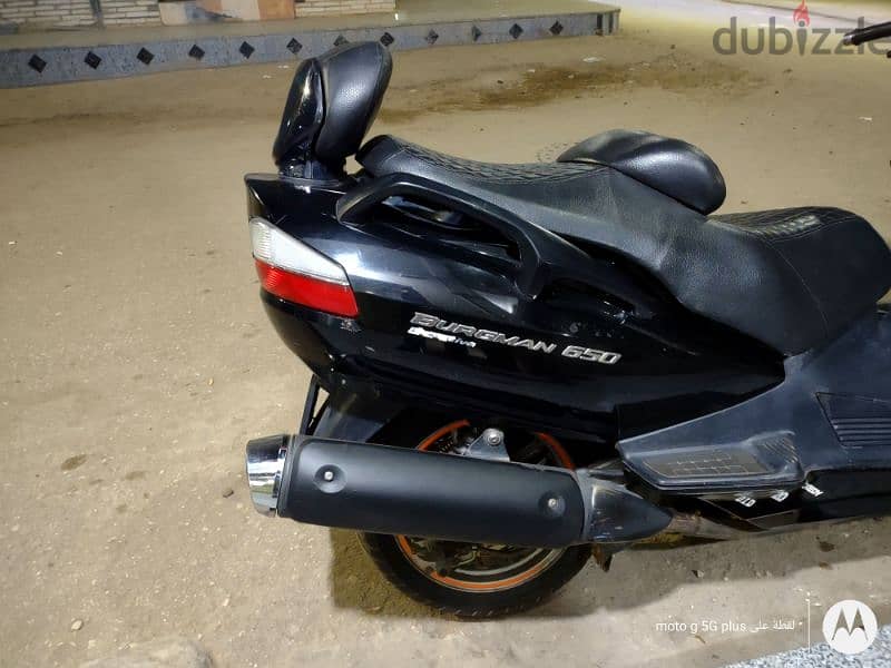 suzuki purgman 650cc executive 2008 9