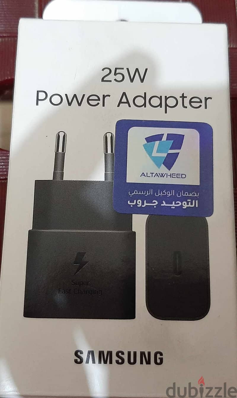 للبيع samsung power adapter 25w ep-t2510 orginal 5