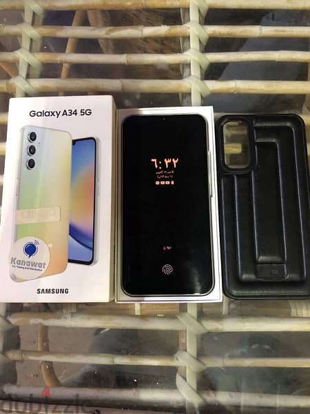 samsung galaxy A34 كسر زيرو بدون عيوب 1