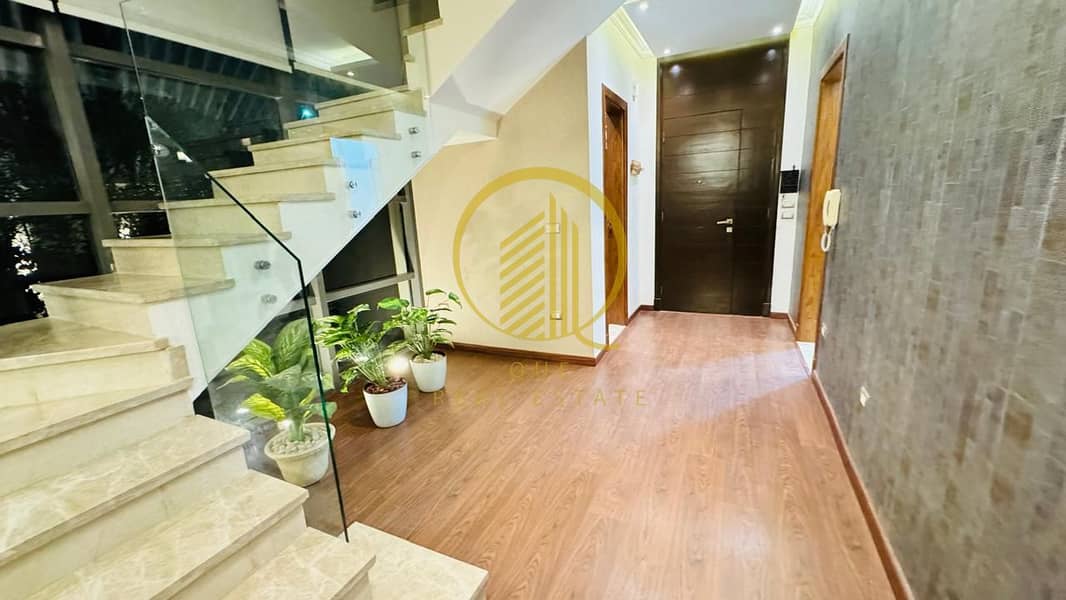 Furnished Townhouse for rent in allegria beverly hills sodic el sheikh zayed 1