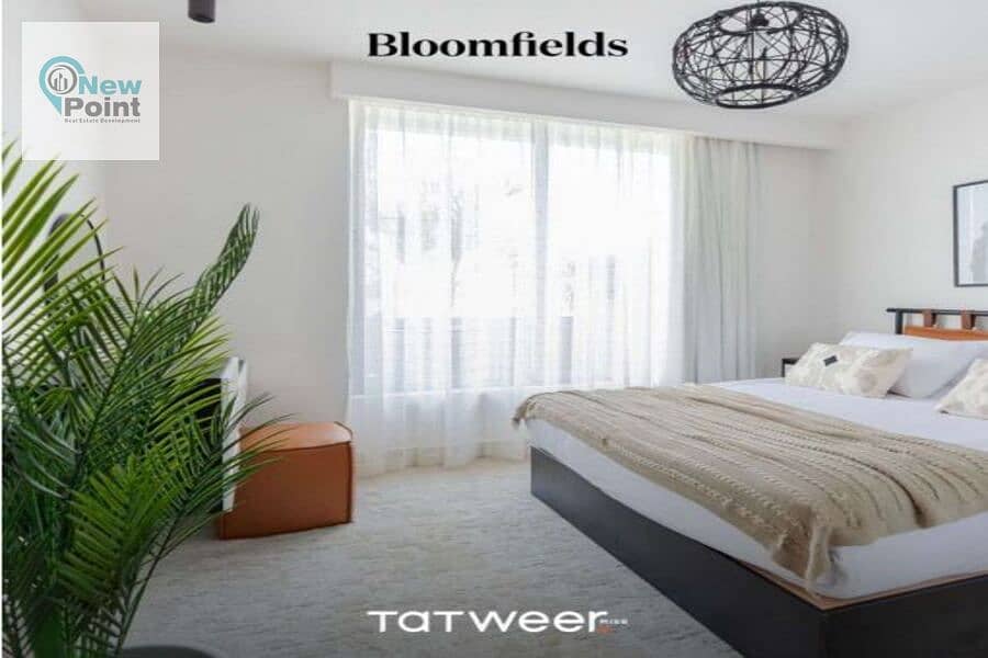 Without down payment and installments up to 10 years in Bloomfields, developed by Bloomfields Misr 3