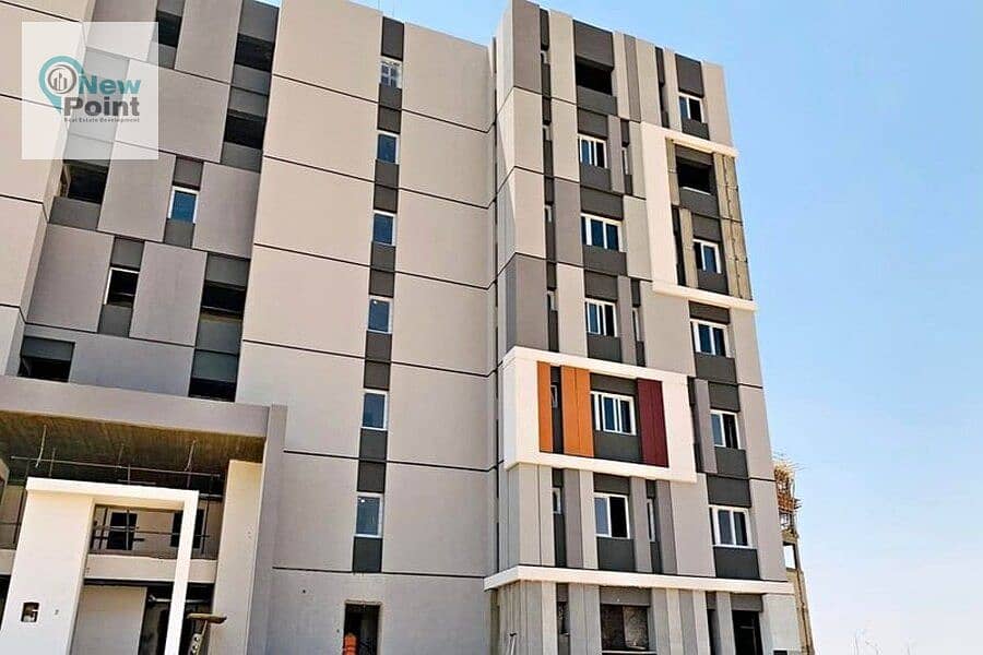 شقة بجاردن للبيع من حسن علام بمقدم 5% من هاب تاون حسن علام Haptown Mostakbal City 2