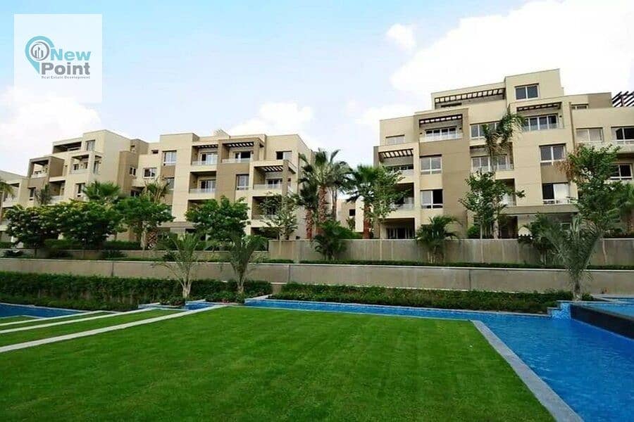 شقة بجاردن للبيع من حسن علام بمقدم 5% من هاب تاون حسن علام Haptown Mostakbal City 3