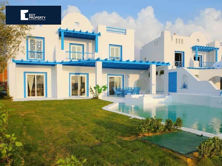 Upgrade now to your new Fully Finished Twin house in Ras el Hekma and enjoy the sea in Mountain View 3