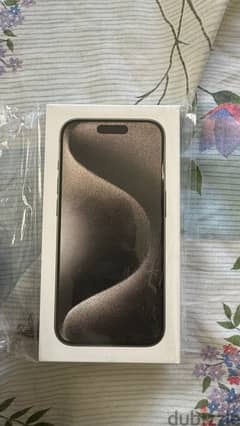 New iPhone 15 Pro 256 GB Dual Physical Sim