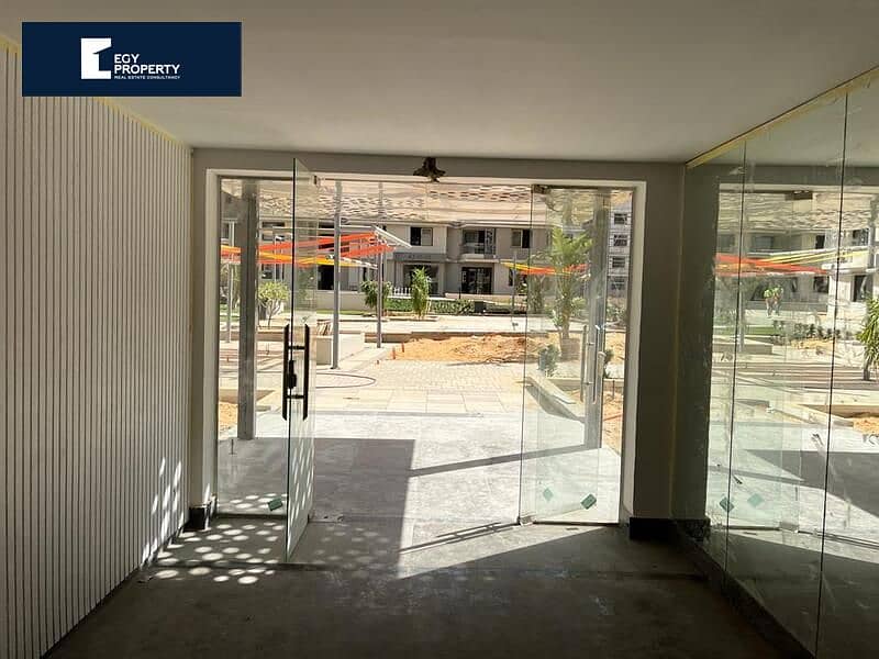 Resale apartment Ready to move  at the old price in Badya Palm Hills October Compound ,prime location 5