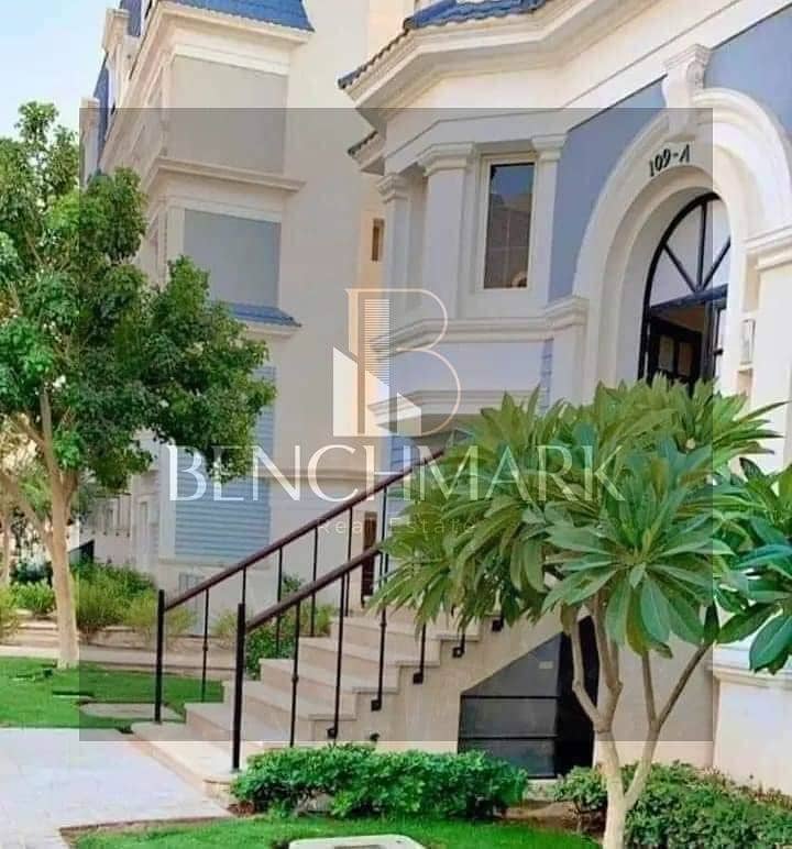 I-Villa for sale, 285 square meters, corner, in Mountain View iCity October Club Park, next to Mall of Arabia and Sheikh Zayed entrance 14