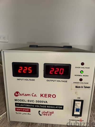 مثبت تيار  3KvA صناعة تايواني