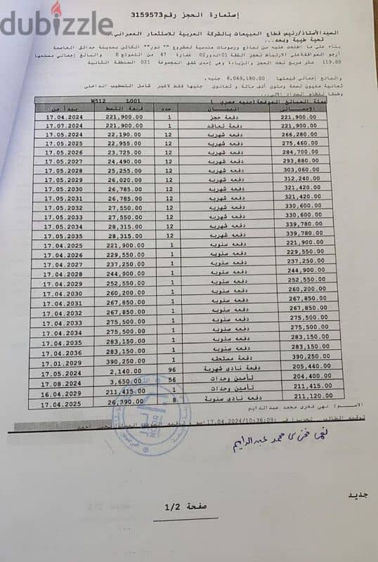 افضل استثمار في مدينة نور طلعت مصطفي أقل من سعر الشركة مليون ونص 2