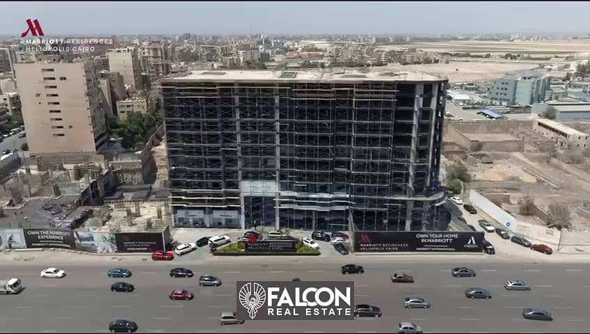 With a 10% down payment, own a fully finished hotel apartment with Acs  in the Marriott Residences, Heliopolis 12