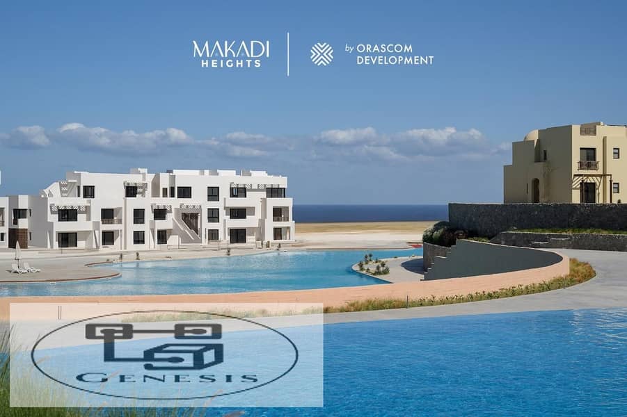 Open Sea View Duplex With Roof For Sale In Makadi Heights Orascom 117m 6