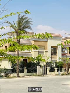 With 38% cash discount  Prime Town house Villa with a view of Central Park in Sarai Compound, in front of Madinaty 0