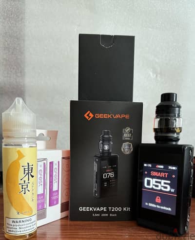 GreekVape T200 Kit Black Color