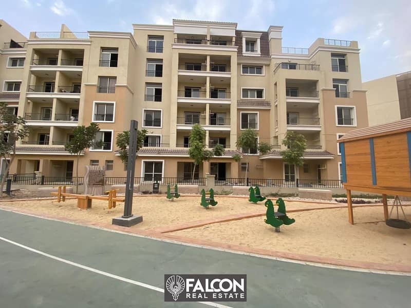 Apartment 3 bedrooms Corner With  a view of Central Park in Sarai Compound, in front of Madinaty 0