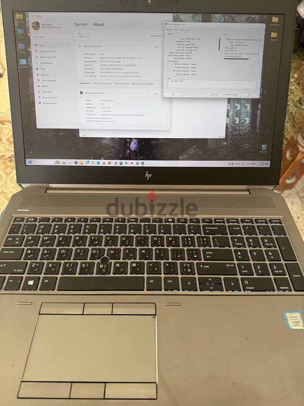 HP Zbook 15 G6 xeon E-2286 2