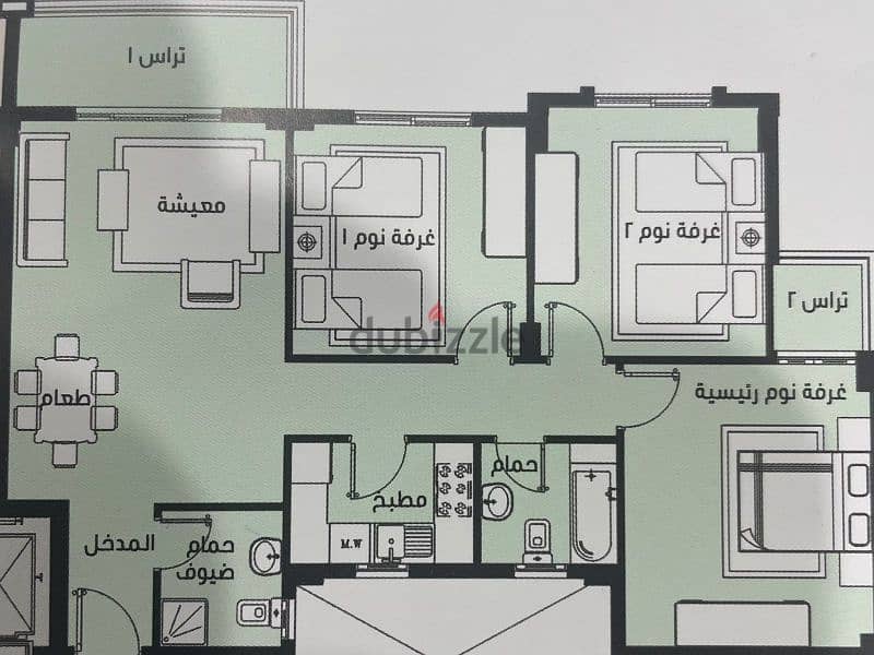 أفضل نموذج في مدينتي للبيع شـقة بمساحة 116m في الـB14 2