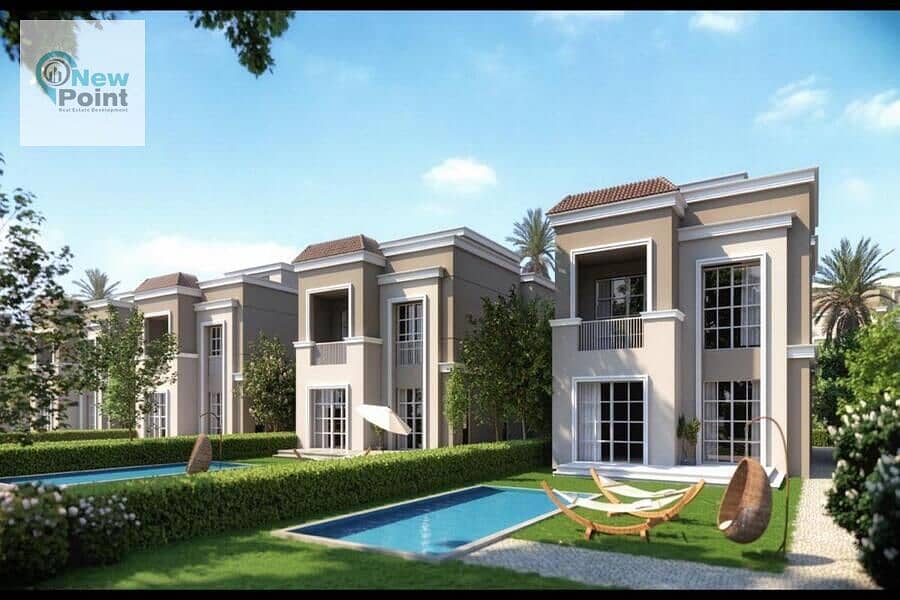 The most distinguished places with Madinaty, own a 5-bedroom villa + installments over 8 years in New Cairo 3