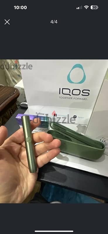 iqos iluma (لون اخضر) 3