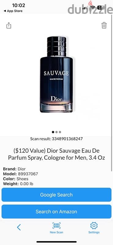 برفيوم sauvage  dior اصلي من مزايا متبرشمه 2