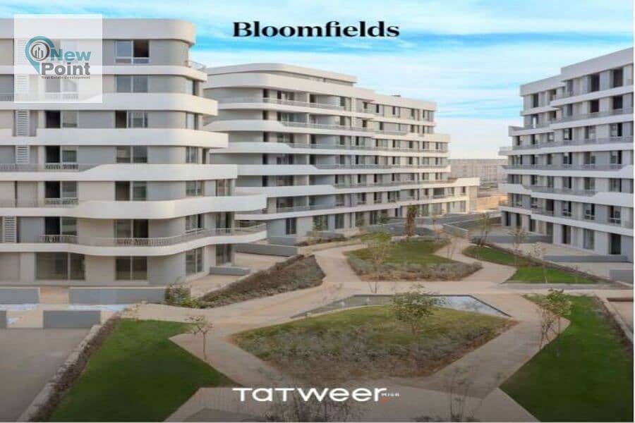 Own without a down payment in Mostaqbal City by Tatweer Misr in installments over 10 years by Bloomfields 4